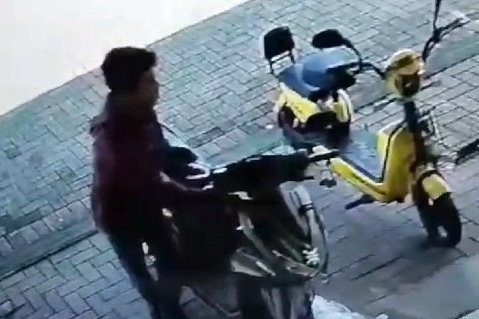 Motor Pegawai Toko Perlengkapan Bayi Raib Dicuri di Cisauk Tangerang