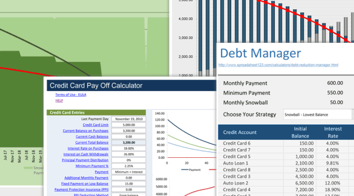 Credit management debt card debts manage wisely cards